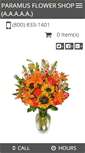 Mobile Screenshot of paramusflowershop.com